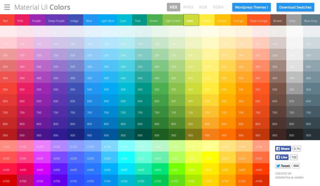 Material UI  Material Design  Material UI Colors