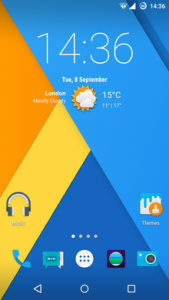 CyanogenMod_12_homescreen_english