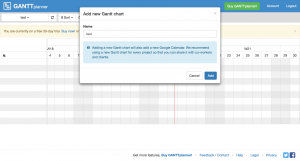 GANTTplanner Turn your Google Calendar into a Gantt chart00